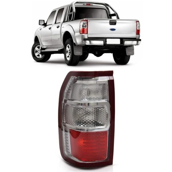 Lanterna Traseira Cristal Ranger 2010 A 2012 Lado Esquerdo