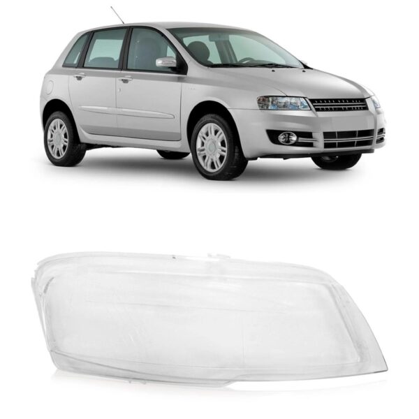 Lente Farol Stilo 2003 A 2011 Lado Direito