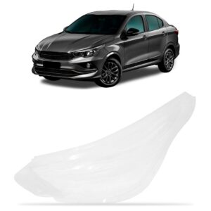 Lente Farol Para Fiat Cronos 2017 18 19 20 21 22 2023 Lado Direito