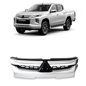 Grade L200 Triton 2021 2022 2023 1a Linha Cromado