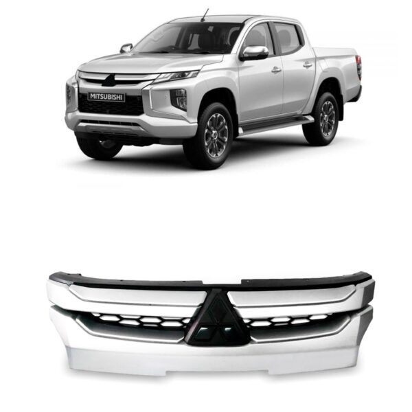 Grade L200 Triton 2021 2022 2023 1a Linha Cromado