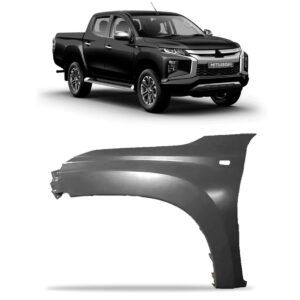 Paralama S/ Furo L200 Triton 2021 2022 Lado Esquerdo