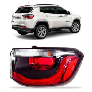 Lanterna Traseira Canto C/ Led Compass 2017 A 2021 Lado Direito