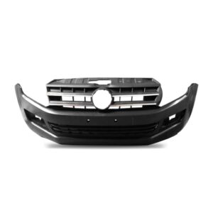 Parachoque Dianteiro Completo Amarok C/frisos 2013/... Novo Preto