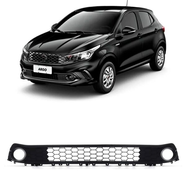 Grade Parachoque Dianteiro Argo Precision 17 A 2022 1a Linha Preto