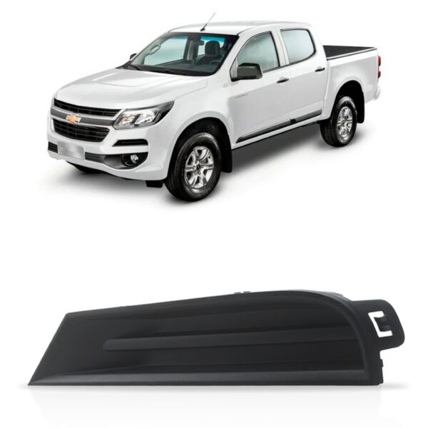 Moldura Superior Parachoque Dianteiro S10 2017 A 2019 Lado Esquerdo