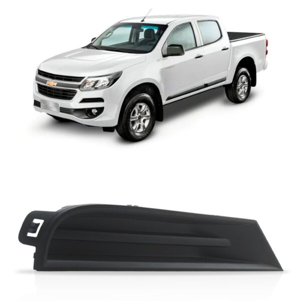 Moldura Superior Parachoque Dianteiro S10 2017 A 2019 Lado Direito