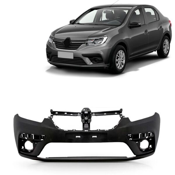 Parachoque Dianteiro Logan 2020 2021 2022 1a Linha Novo Preto