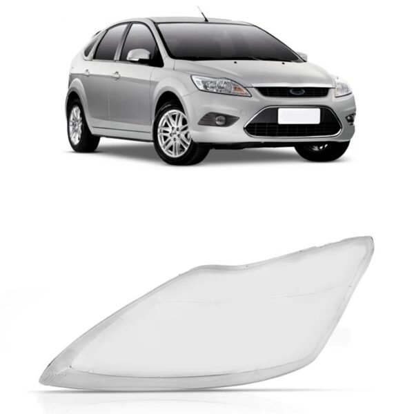 Lente Farol Focus 2009 2010 2011 2012 2013 Acrilico Lado Esquerdo