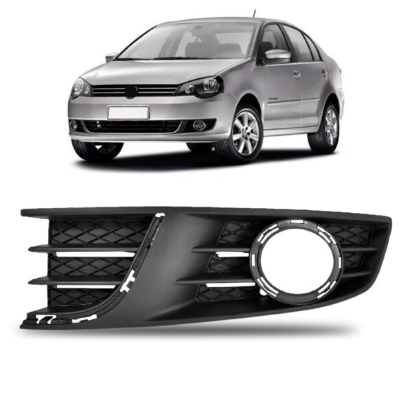 Moldura Milha Com Furo Sem Friso Polo 2012 2013 2014 Lado Esquerdo