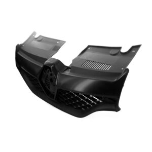 Grade Radiador Sandero Rs Colmeia 2015 A 2019 1a Linha Preto