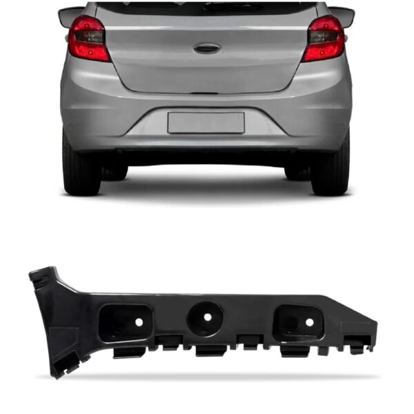 Suporte Guia Parachoque Traseiro Ka Hatch 2015 A 2022 Lado Esquerdo