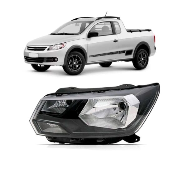 Farol Gol Voyage Saveiro G8 2018 19 20 2022 2023foco Simples Lado Esquerdo