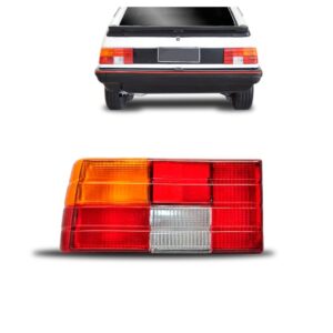 Sinaleira Traseira Monza 1985 86 87/1990 Tricolor Sem Friso Lado Esquerdo