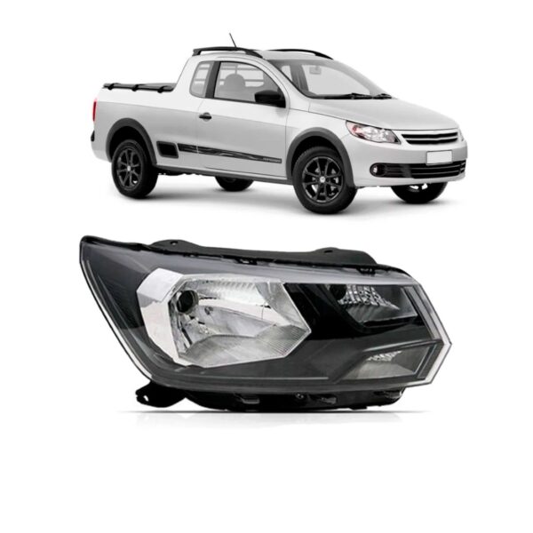 Farol Gol Voyage Saveiro G8 2018 19 20 2022 2023foco Simples Lado Direito