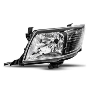 Farol Hilux Srv 12 2013 2014 15 Sport Mascara Negra 1ª Linha - Esquerdo/motorista