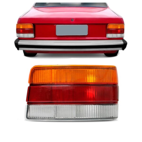 Lanterna Traseira Chevette 1987 88 89 90/96 Tricolor Oferta Lado Direito