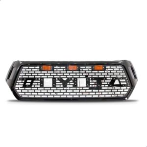 Grade Modelo Raptor Para Hilux 2018 2019 2020 Com Led Preto