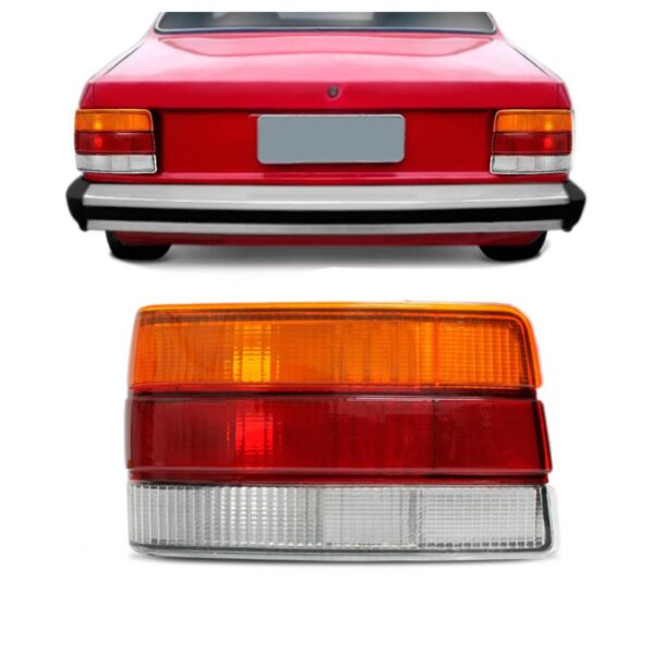 Lanterna Traseira Chevette 1987 88 89 90/96 Tricolor Oferta Lado Esquerdo