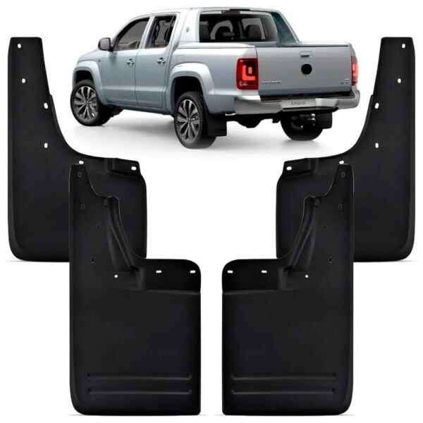 Lameiro Protetor Caixa De Roda Amarok 10 A 2022 Kit 4 Pecas