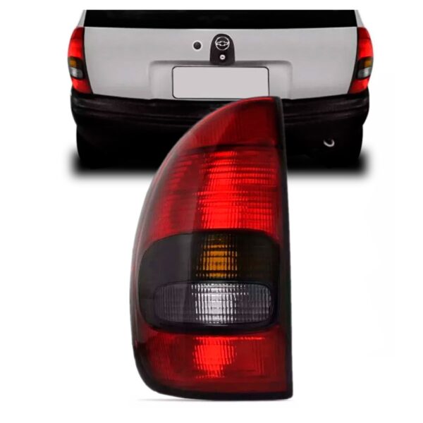 Lanterna Traseira Corsa 4pts 94 95 96 97 98 99 Fumê 1ª Linha Esquerdo