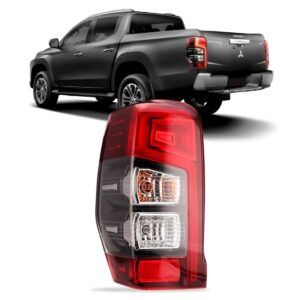 Lanterna Traseira C/ Led Triton L200 2021 A 2022 1ª Linha Esquerdo/motorista Vermelho