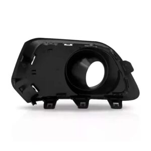 Moldura Milha Sandero Logan 2014 A 2019 Com Furo Milha Preto Direito/passageiro