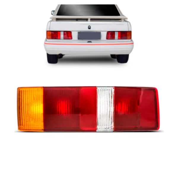Sinaleira Traseira Escort 1987 88 89 90 91 92/1994 Tricolor Lado Esquerdo