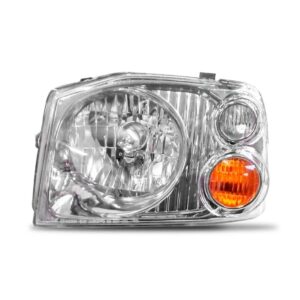 Farol Frontier 03 04 05 06 07 Foco Simples Cromomix 1ª Linha - Esquerdo/motorista