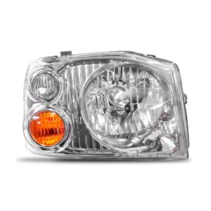 Farol Frontier 03 04 05 06 07 Foco Simples Cromomix 1ª Linha - Direito/passageiro