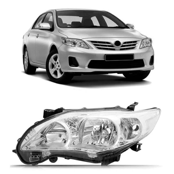 Farol Corolla 2012 A 2013 1ª Linha Esquerdo/motorista