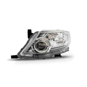 Farol Hilux Sw4 2012 2013 2014 Foco Duplo Cromado 1ª Linha Esquerdo/motorista