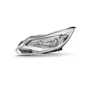 Farol Focus 2014 2015 Foco Duplo Cromado 1ª Linha - Esquerdo/motorista