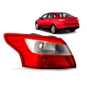 Lanterna Traseira Canto Focus 2014 2015 Lado Esquerdo