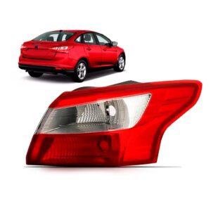 Lanterna Traseira Canto Focus 2014 2015 Lado Direito