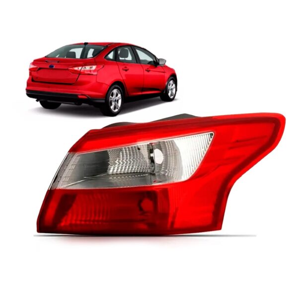 Lanterna Traseira Canto Focus 2014 2015 Lado Direito