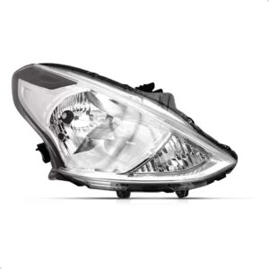 Farol Versa 15 16 17 2018 2019 Foco Simples Cromado 1ª Linha Esquerdo/motorista