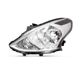 Farol Versa 15 16 17 2018 2019 Foco Simples Cromado 1ª Linha Direito/passageiro