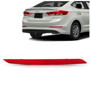 Refletor Parachoque Traseiro Elantra 2017 A 2018 Lado Esquerdo