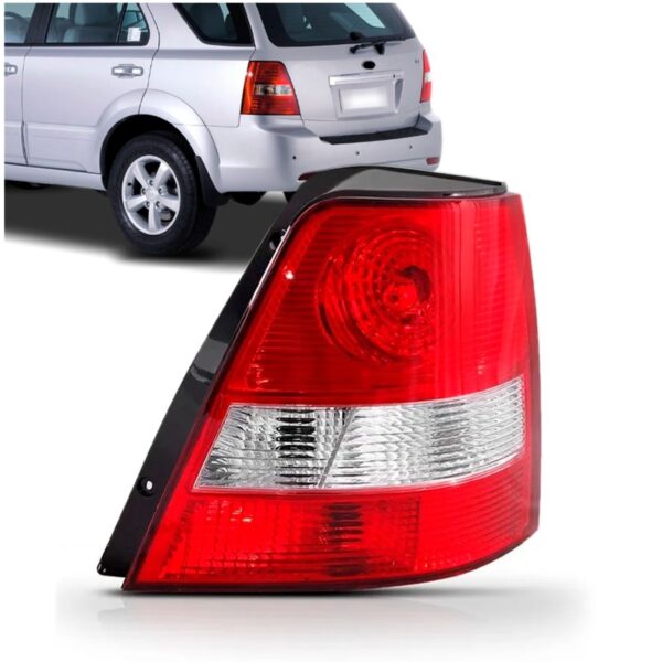 Lanterna Traseira Para Kia Sorento 06 07 2008 2009 1ª Linha Direito/passageiro Vermelho