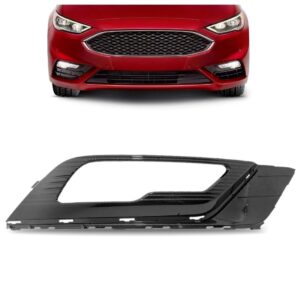Tela Frontal Do Milha Para Ford Fusion 17 18 19 Black Piano Lado Direito
