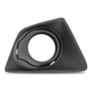 Moldura Milha Ecosport 2013 A 2017 Com Furo Cor Preta Lado Direito