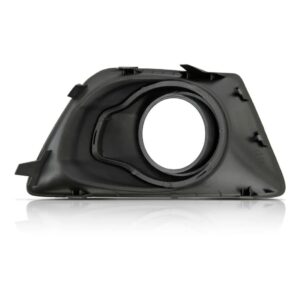 Moldura Milha Ecosport 2013 A 2017 Com Furo Cor Preta Lado Esquerdo