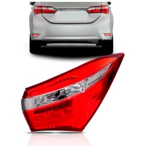 Lanterna Traseira Canto Corolla 14 15 16 17 Com Led 1ª Linha Direito/passageiro
