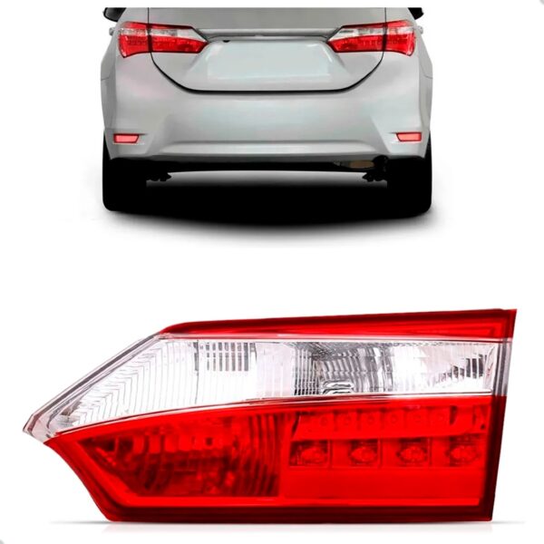 Lanterna Traseira Mala Corolla 2014 2015 2016 2017 Com Led Lado Direito