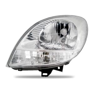Farol Dianteiro Kangoo 08 09 10 11 13 A 18 Cristal 1ª Linha Esquerdo/motorista
