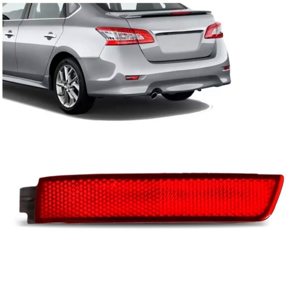 Refletor Parachoque Traseiro Sentra 2014 2015 2016 Lado Esquerdo