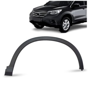 Moldura Alargador Vão Roda Dianteiro Crv 2012 2013 2014 Lado Direito