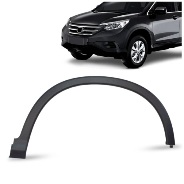 Moldura Alargador Vão Roda Dianteiro Crv 2012 2013 2014 Lado Direito