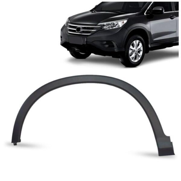 Moldura Alargador Vão Roda Dianteiro Crv 2012 2013 2014 Lado Esquerdo